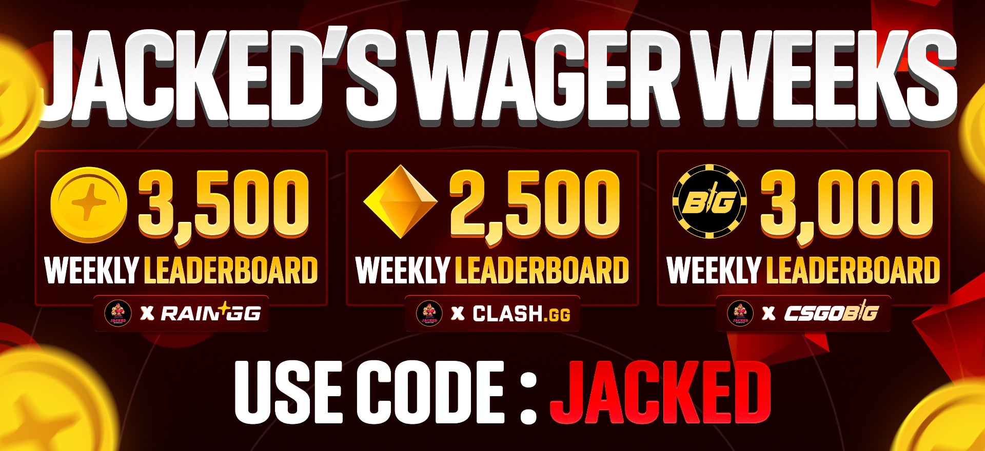 JACKED — Wager Weeks